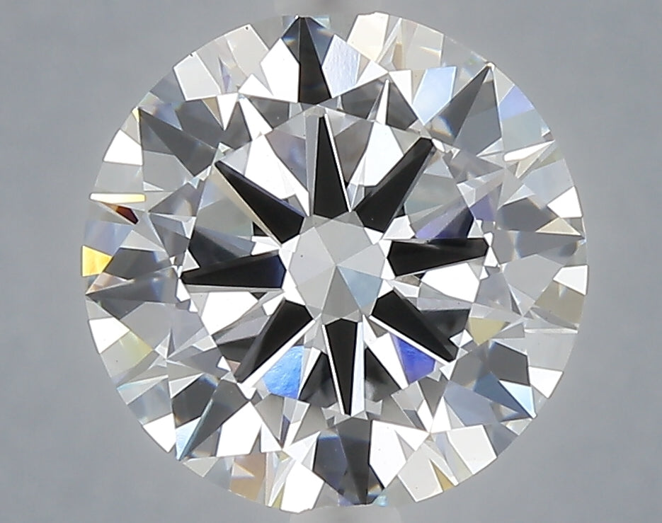 4.04 Carat Round Shaped, Excellent Cut, E Color, VS1 Clarity, IGI Certified Lab Grown Diamond