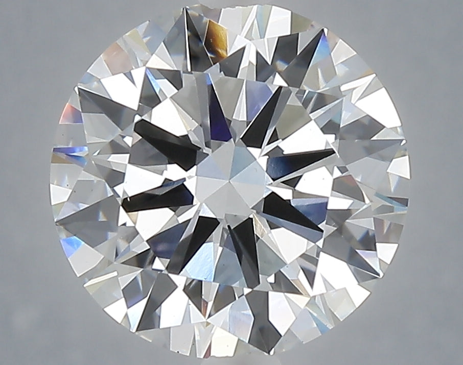4.00 Carat Round Shaped, Excellent Cut, E Color, VS1 Clarity, IGI Certified Lab Grown Diamond