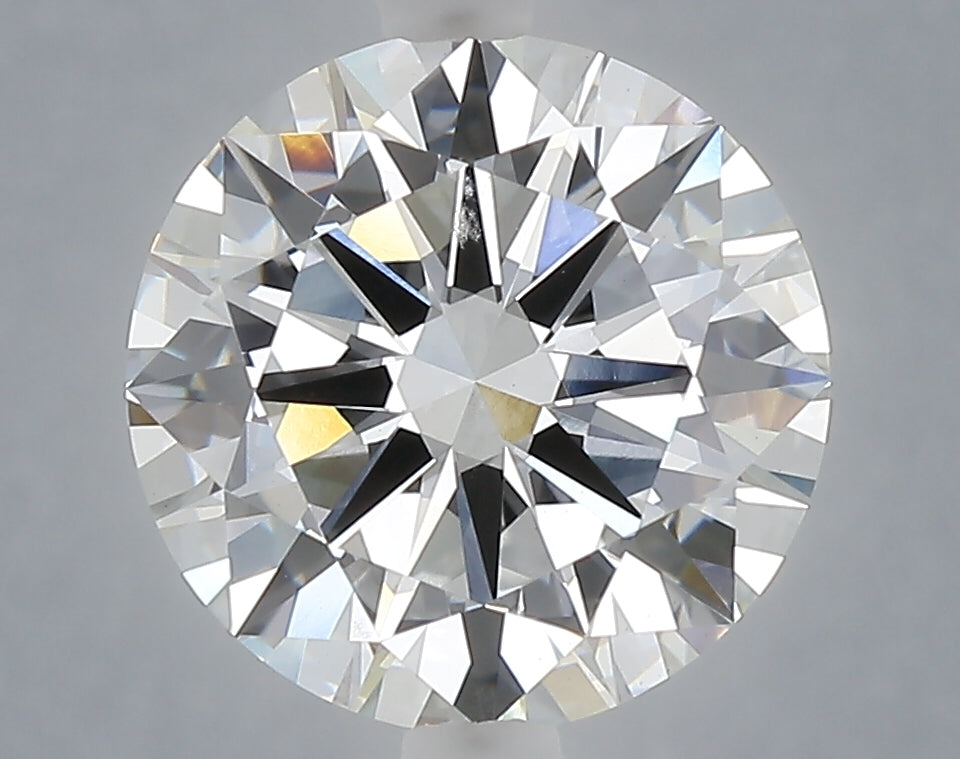 4.00 Carat Round Shaped, Excellent Cut, E Color, VS1 Clarity, IGI Certified Lab Grown Diamond