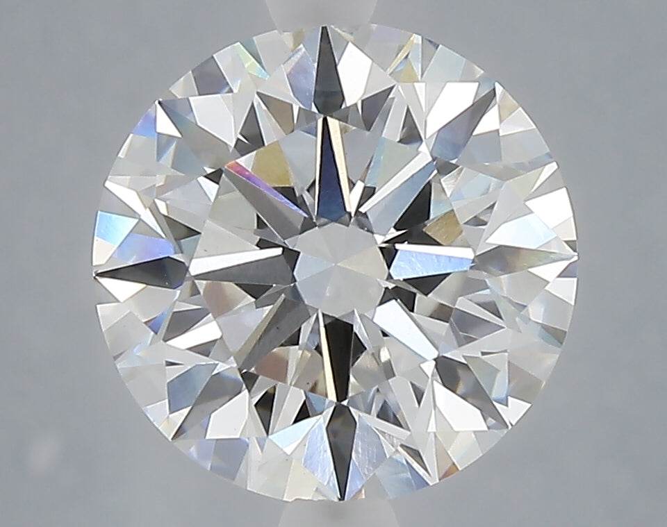 4.01 Carat Round Shaped, Excellent Cut, F Color, VS1 Clarity, IGI Certified Lab Grown Diamond
