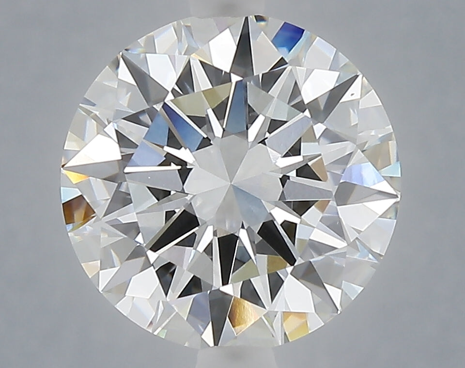 4.00 Carat Round Shaped, Excellent Cut, E Color, VS1 Clarity, IGI Certified Lab Grown Diamond