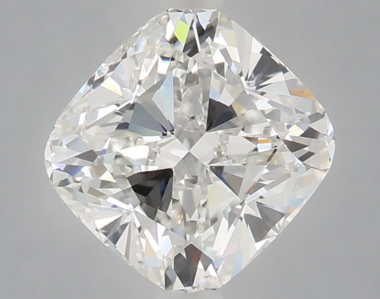 2.51 Carat Cushion Shaped, Excellent Cut, F Color, VS1 Clarity, IGI Certified Lab Grown Diamond