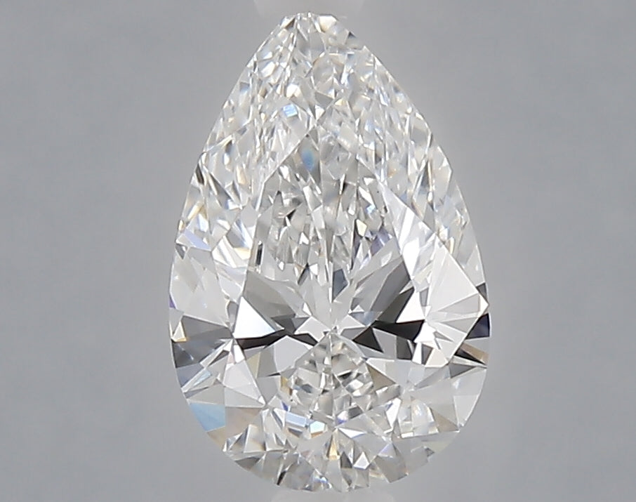 1.04 Carat Pear Shaped, Ideal Cut, D Color, VVS2 Clarity, IGI Certified Lab Grown Diamond