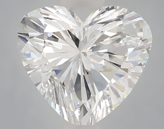 1.04 Carat Heart Shaped, Excellent Cut, E Color, VVS2 Clarity, IGI Certified Lab Grown Diamond