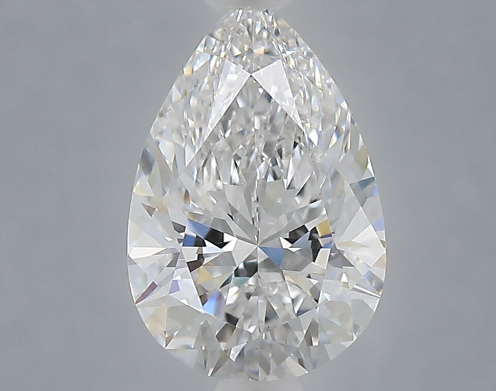 1.59 Carat Pear Shaped, Ideal Cut, E Color, VS1 Clarity, IGI Certified Lab Grown Diamond