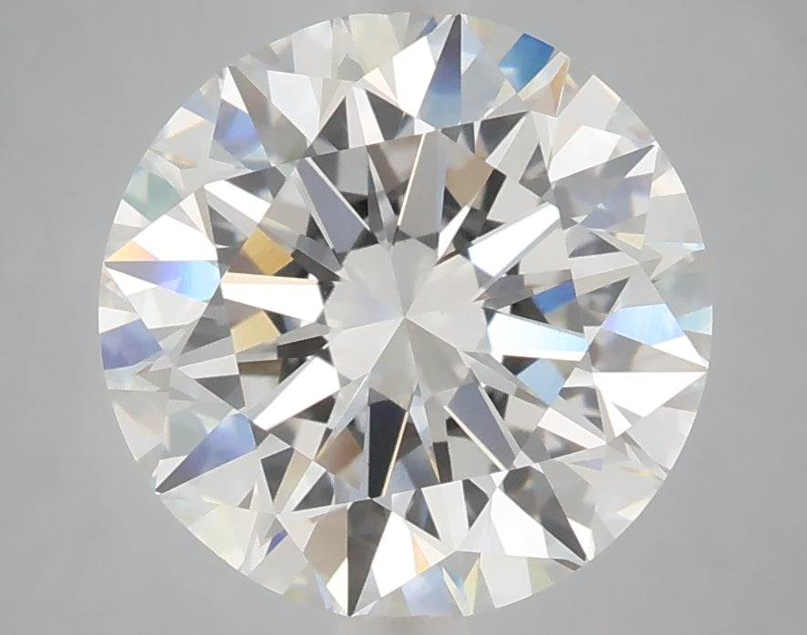 4.01 Carat Round Shaped, Excellent Cut, E Color, VVS2 Clarity, IGI Certified Lab Grown Diamond