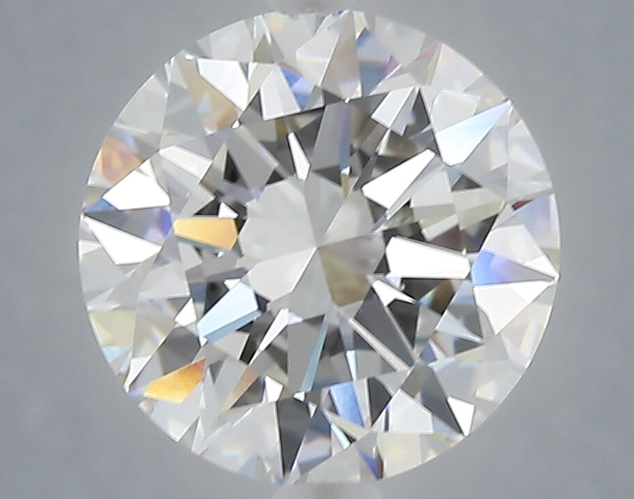 4.01 Carat Round Shaped, Excellent Cut, E Color, VS1 Clarity, IGI Certified Lab Grown Diamond