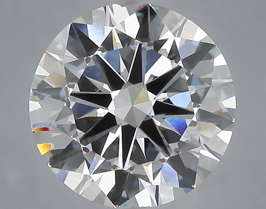 4.00 Carat Round Shaped, Excellent Cut, E Color, VVS2 Clarity, IGI Certified Lab Grown Diamond