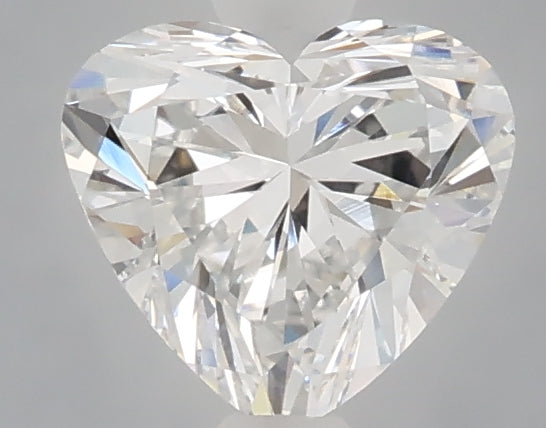 1.00 Carat Heart Shaped, Very Good Cut, D Color, VVS2 Clarity, IGI Certified Lab Grown Diamond