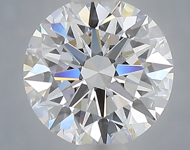 1.09 Carat Round Shaped, Excellent Cut, D Color, VVS2 Clarity, IGI Certified Lab Grown Diamond