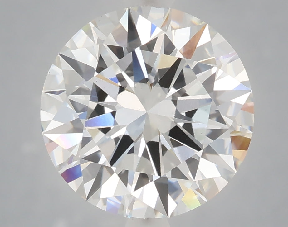 4.06 Carat Round Shaped, Excellent Cut, E Color, VS1 Clarity, IGI Certified Lab Grown Diamond