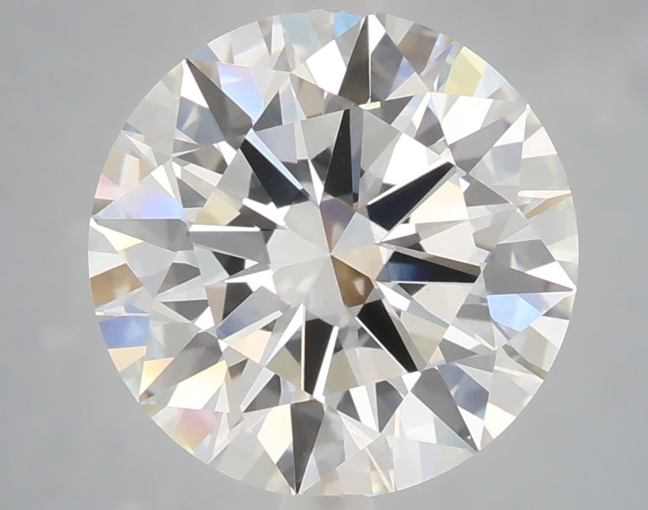 4.10 Carat Round Shaped, Ideal Cut, E Color, VS1 Clarity, IGI Certified Lab Grown Diamond
