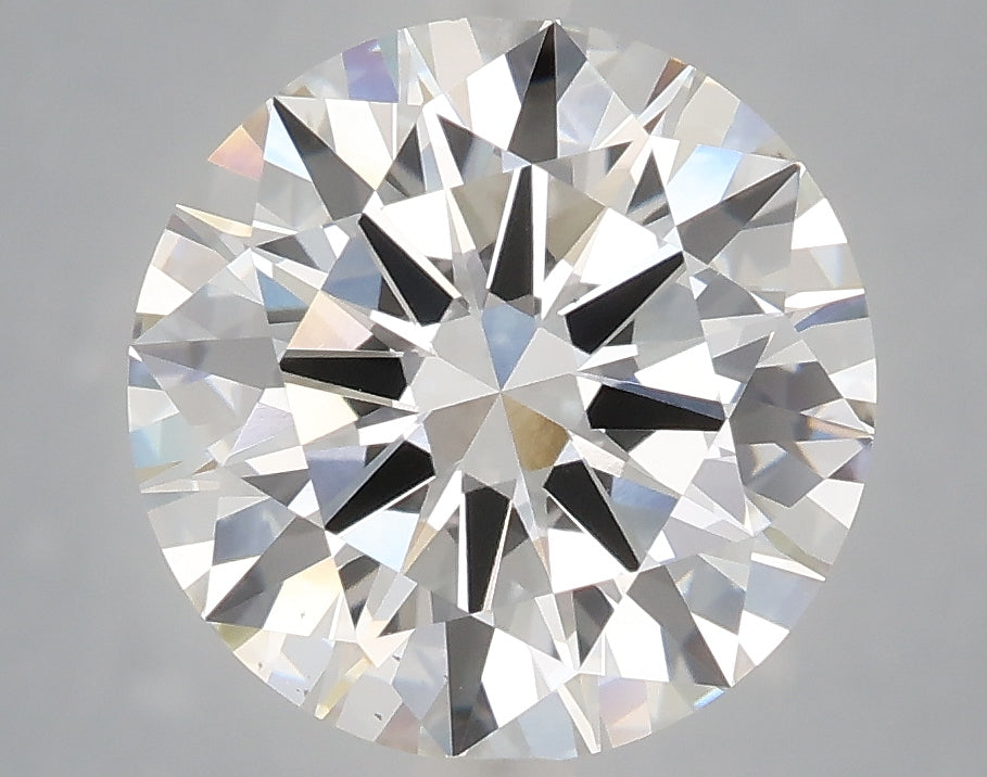 4.08 Carat Round Shaped, Excellent Cut, D Color, VS1 Clarity, IGI Certified Lab Grown Diamond