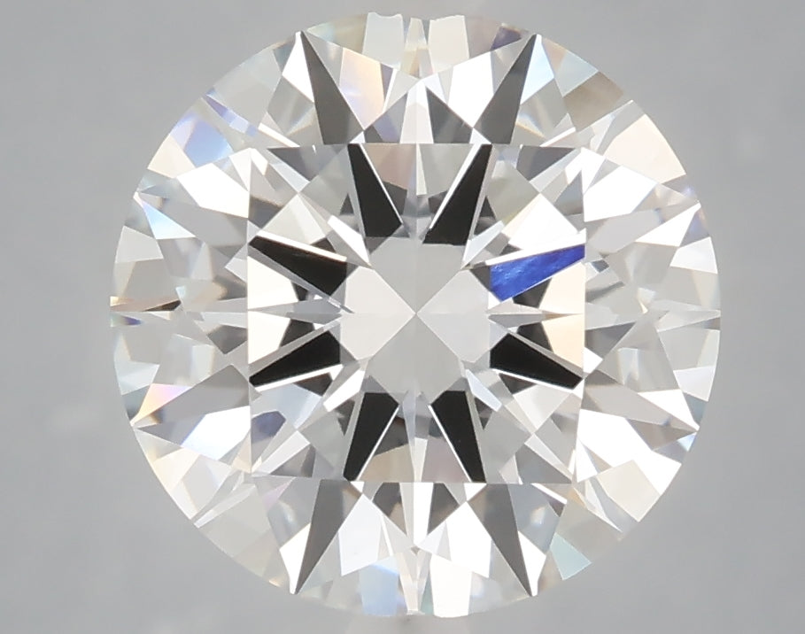 4.04 Carat Round Shaped, Excellent Cut, D Color, VVS2 Clarity, IGI Certified Lab Grown Diamond