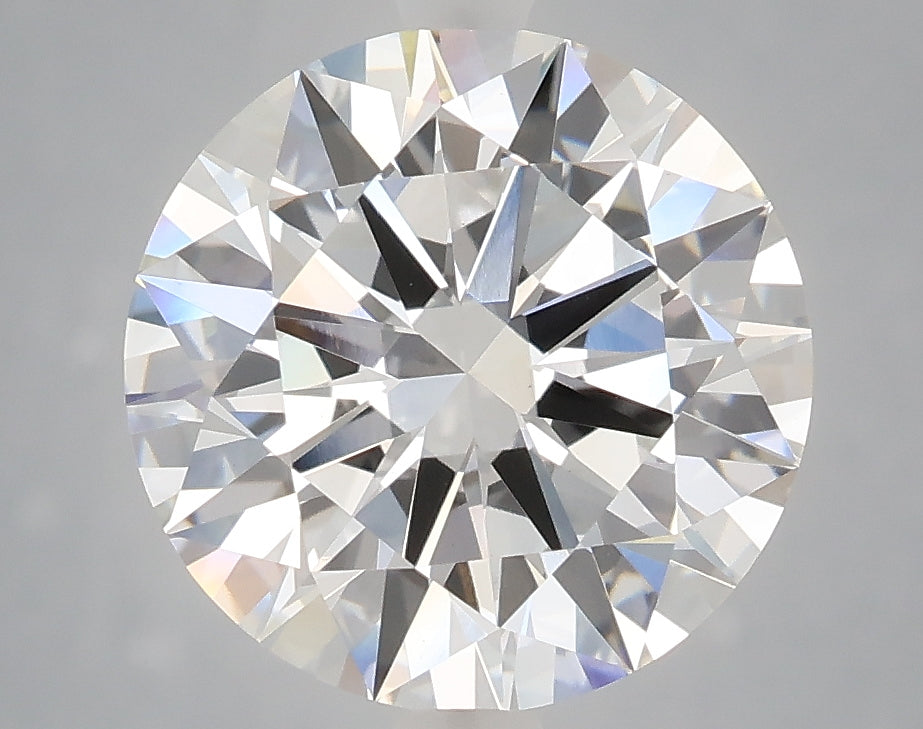 4.06 Carat Round Shaped, Excellent Cut, E Color, VS1 Clarity, IGI Certified Lab Grown Diamond