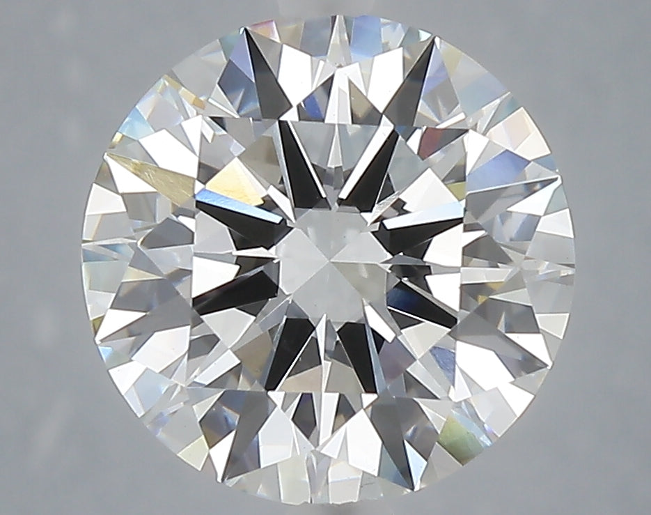 4.00 Carat Round Shaped, Excellent Cut, E Color, VS1 Clarity, IGI Certified Lab Grown Diamond