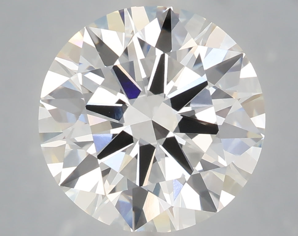 5.07 Carat Round Shaped, Excellent Cut, E Color, VVS2 Clarity, IGI Certified Lab Grown Diamond