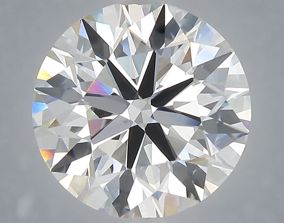 5.00 Carat Round Shaped, Excellent Cut, E Color, VVS2 Clarity, IGI Certified Lab Grown Diamond
