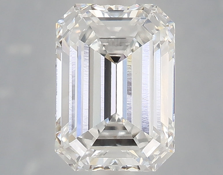 2.09 Carat Emerald Shaped, Ideal Cut, D Color, VVS2 Clarity, IGI Certified Lab Grown Diamond