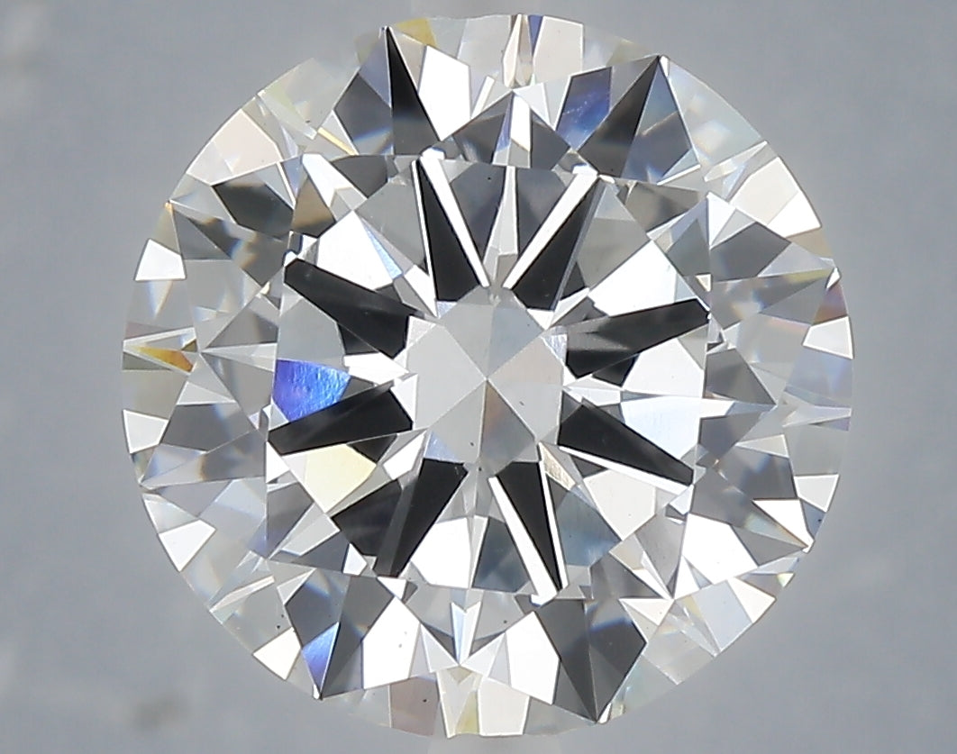 6.00 Carat Round Shaped, Excellent Cut, E Color, VS1 Clarity, IGI Certified Lab Grown Diamond