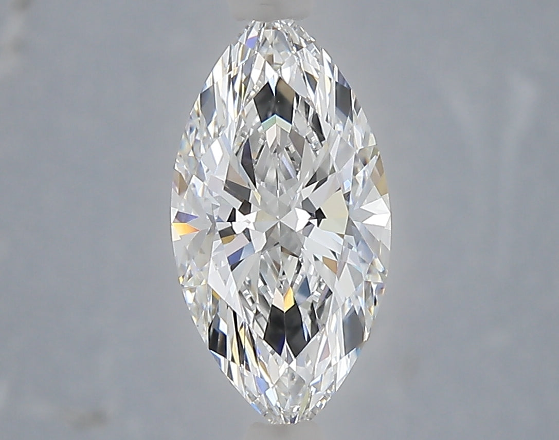 1.59 Carat Marquise Shaped, Ideal Cut, E Color, VVS2 Clarity, IGI Certified Lab Grown Diamond