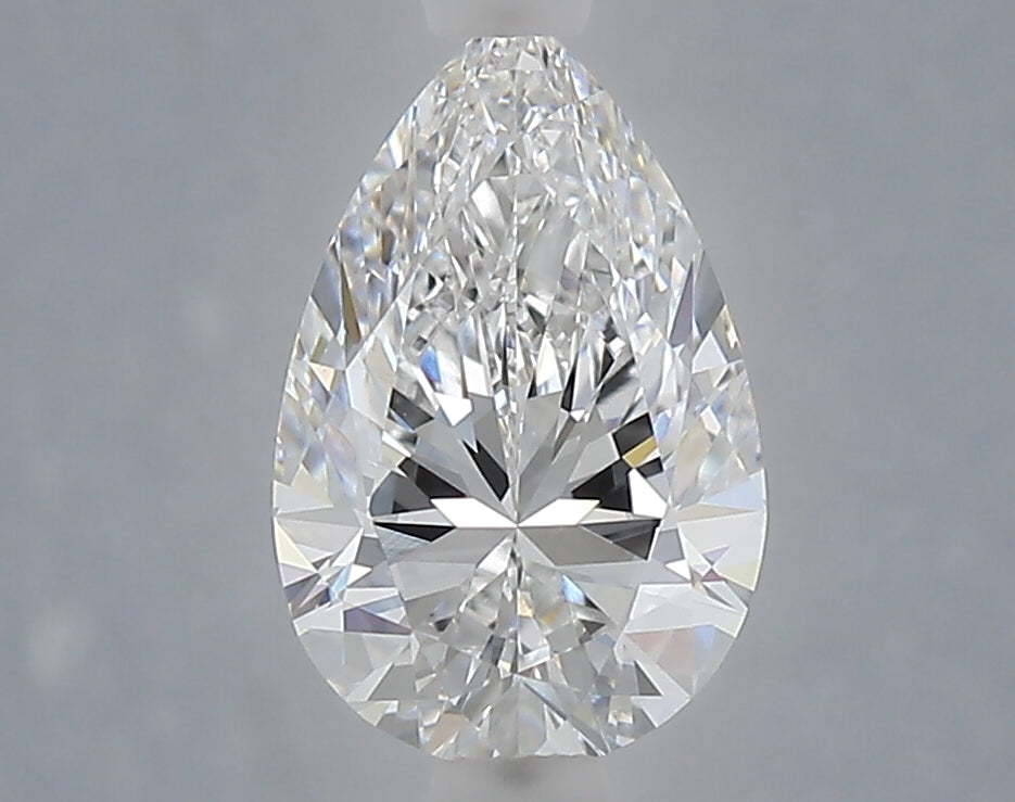 1.60 Carat Pear Shaped, Ideal Cut, D Color, VVS2 Clarity, IGI Certified Lab Grown Diamond
