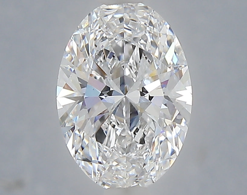 1.50 Carat Oval Shaped, Ideal Cut, D Color, VS2 Clarity, IGI Certified Lab Grown Diamond