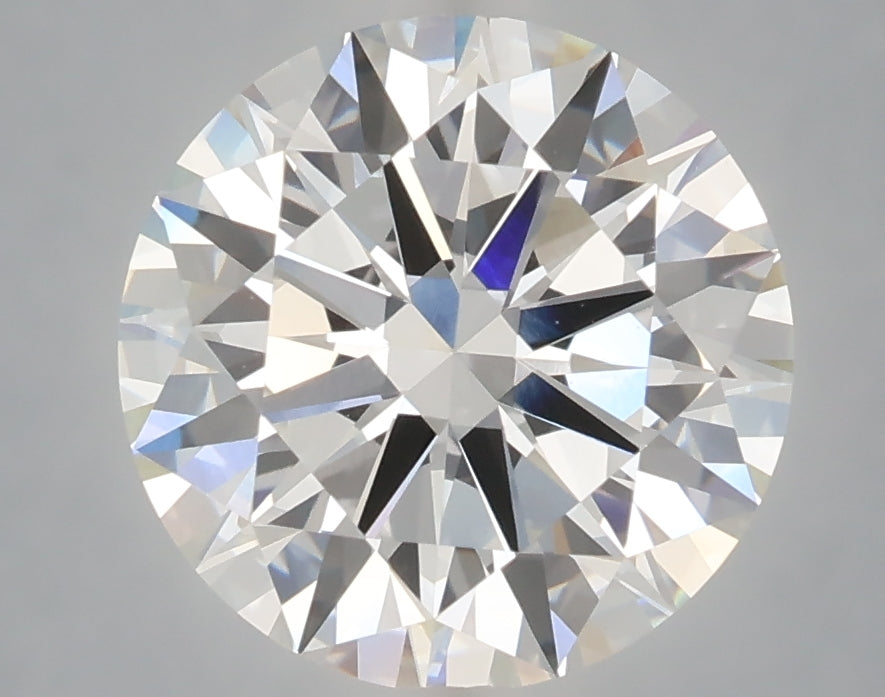 4.00 Carat Round Shaped, Excellent Cut, E Color, VVS2 Clarity, IGI Certified Lab Grown Diamond