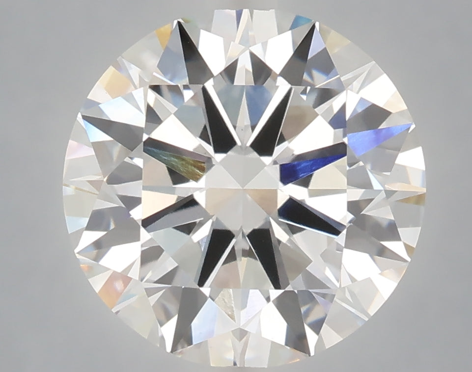 5.07 Carat Round Shaped, Excellent Cut, E Color, VVS2 Clarity, IGI Certified Lab Grown Diamond