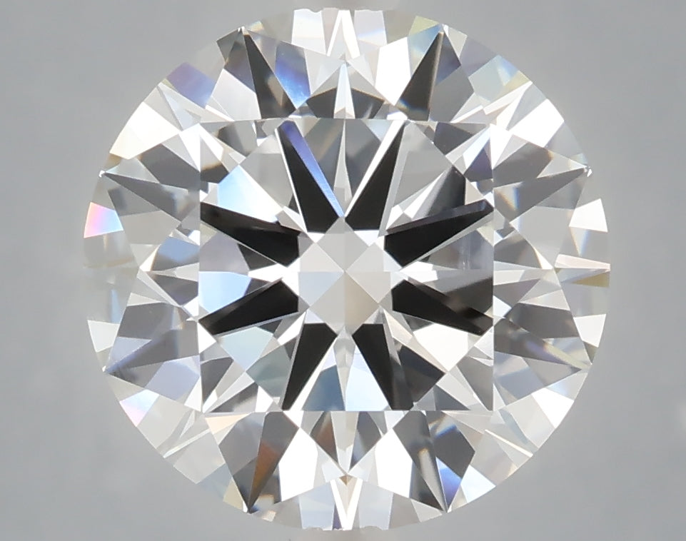 5.06 Carat Round Shaped, Excellent Cut, F Color, VVS1 Clarity, IGI Certified Lab Grown Diamond