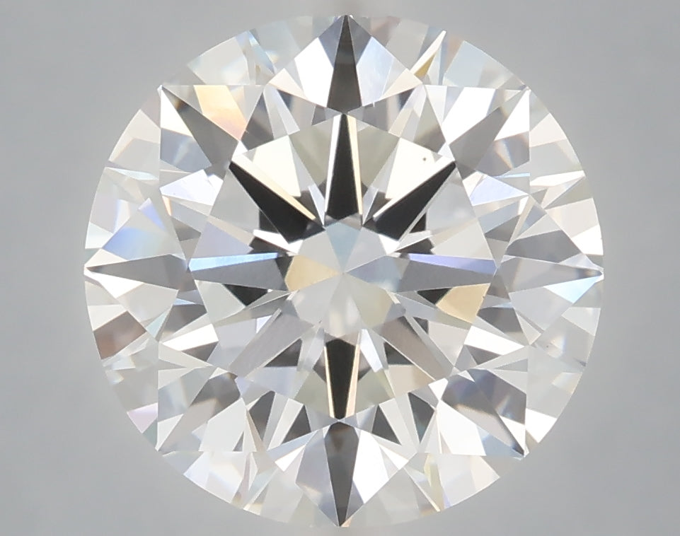 5.09 Carat Round Shaped, Ideal Cut, E Color, VS1 Clarity, IGI Certified Lab Grown Diamond