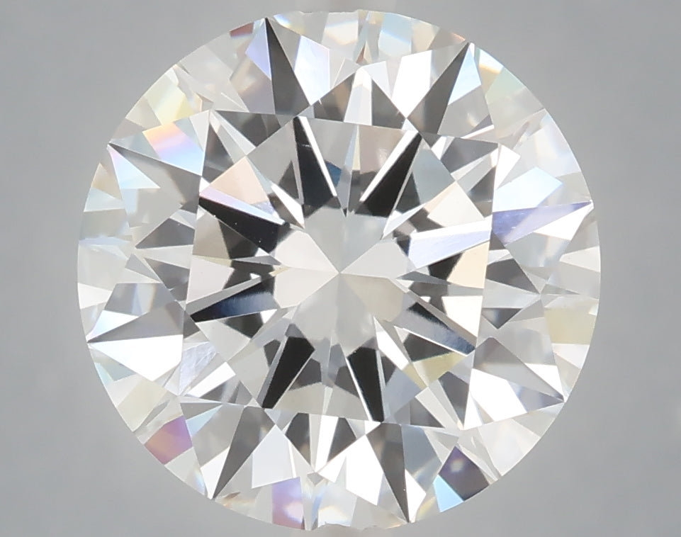5.10 Carat Round Shaped, Excellent Cut, E Color, VVS2 Clarity, IGI Certified Lab Grown Diamond