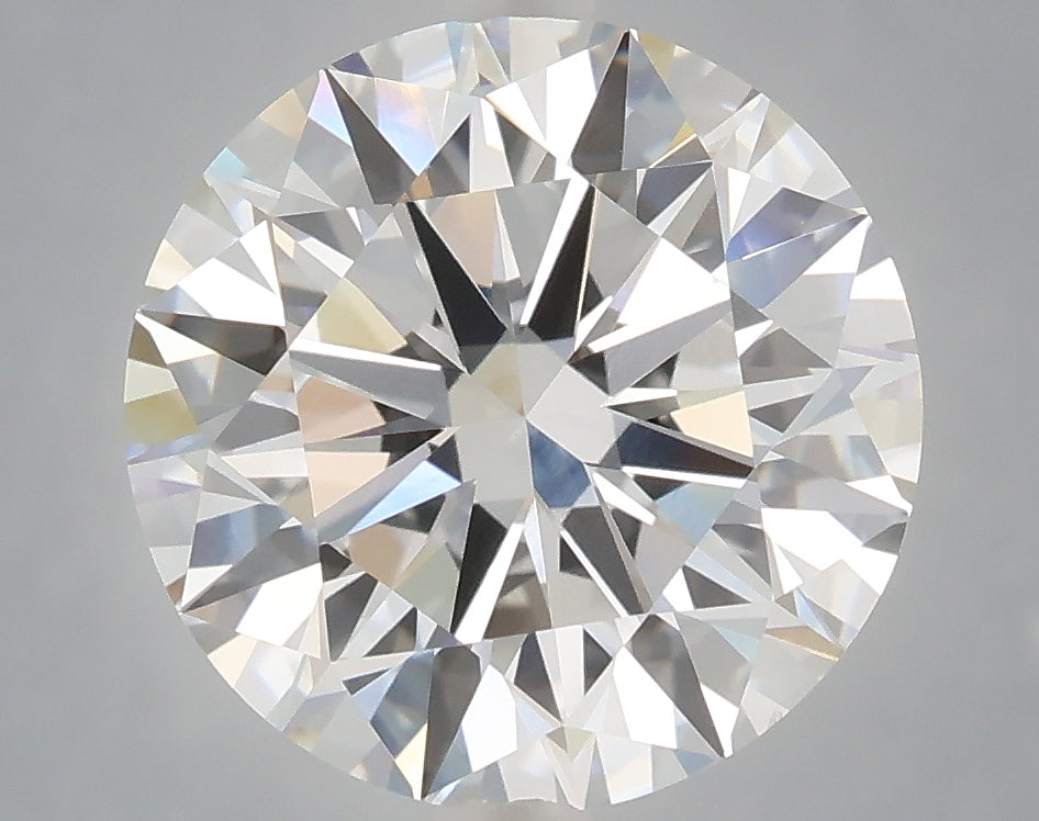 5.02 Carat Round Shaped, Excellent Cut, E Color, VS1 Clarity, IGI Certified Lab Grown Diamond