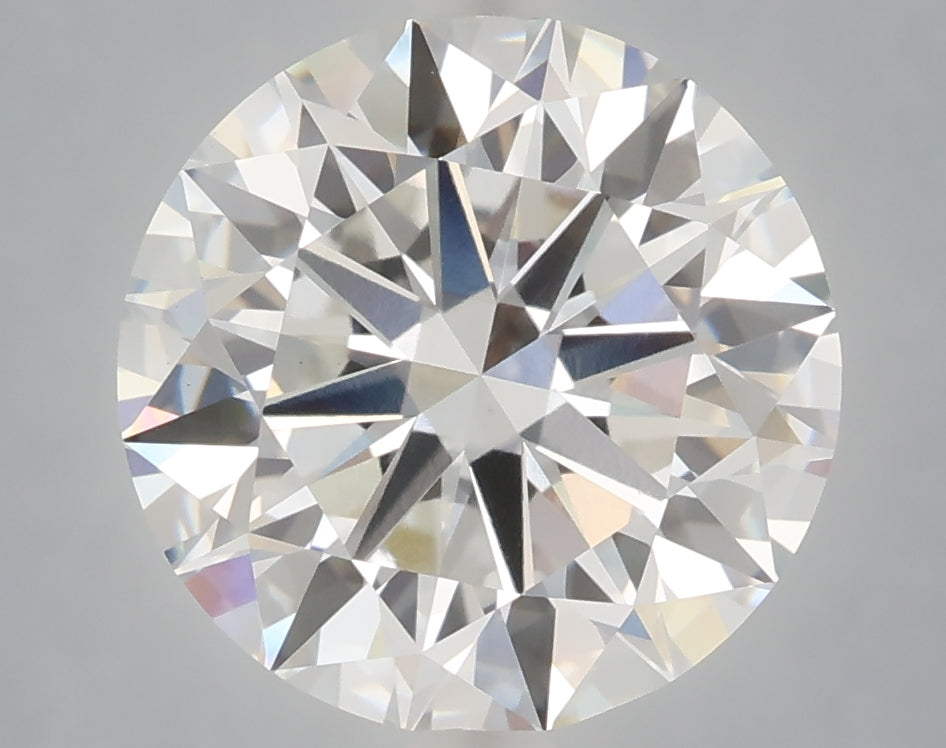 5.00 Carat Round Shaped, Excellent Cut, E Color, VS1 Clarity, IGI Certified Lab Grown Diamond