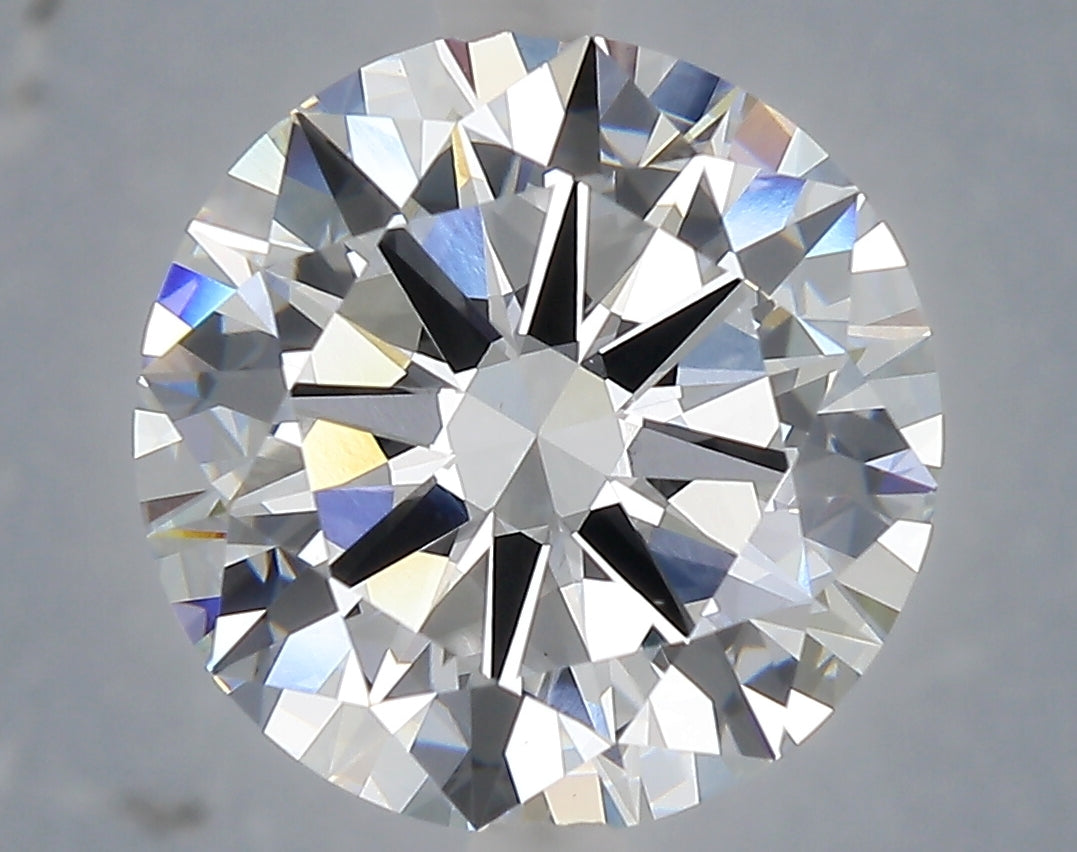 6.01 Carat Round Shaped, Excellent Cut, E Color, VVS2 Clarity, IGI Certified Lab Grown Diamond