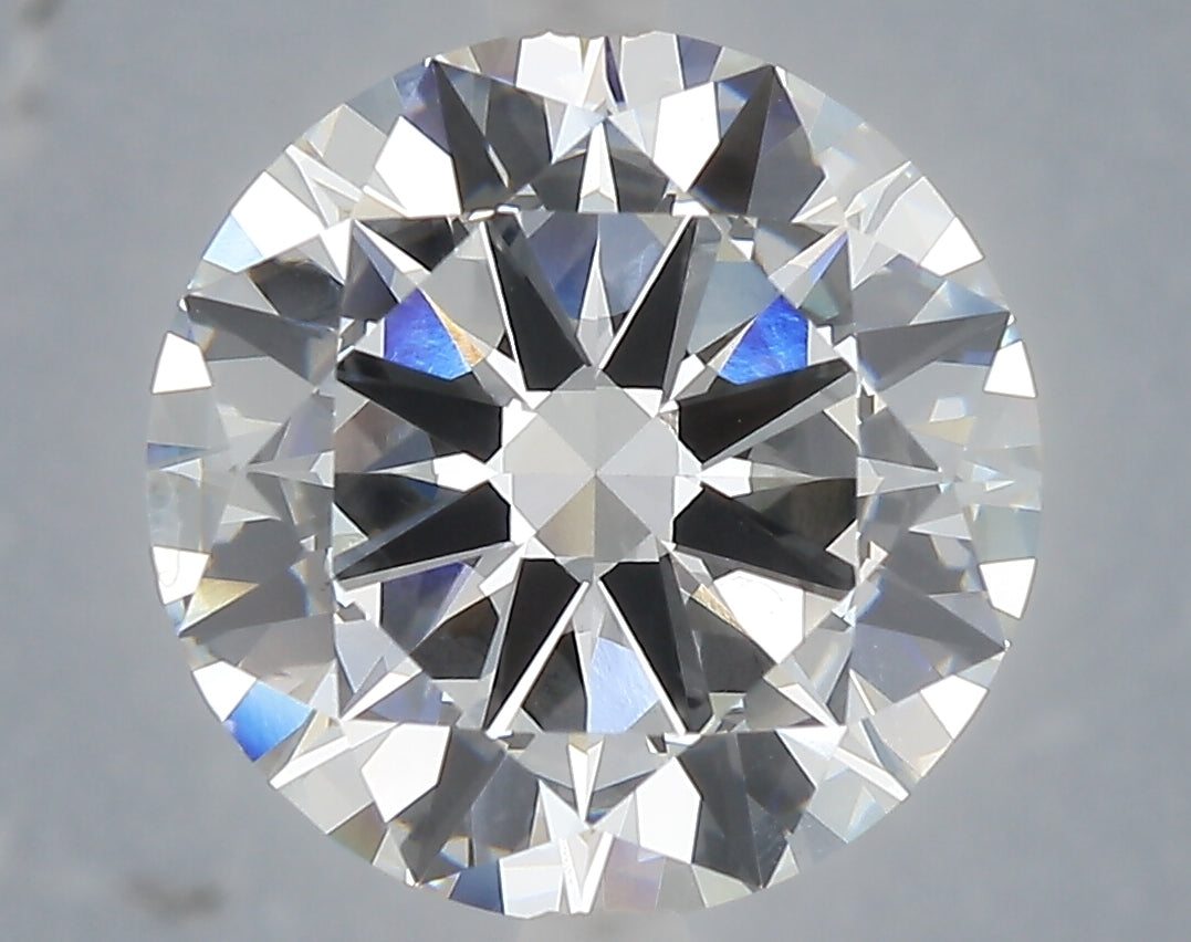 6.00 Carat Round Shaped, Excellent Cut, F Color, VVS2 Clarity, IGI Certified Lab Grown Diamond