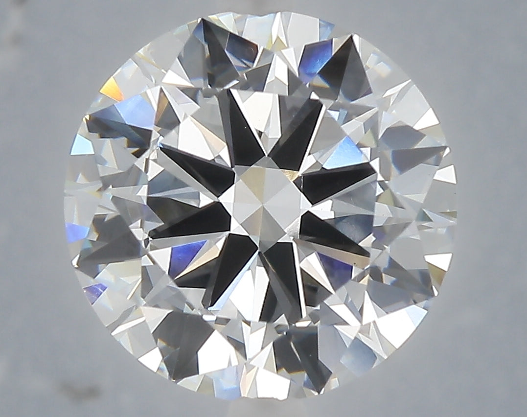 6.01 Carat Round Shaped, Excellent Cut, E Color, VVS2 Clarity, IGI Certified Lab Grown Diamond