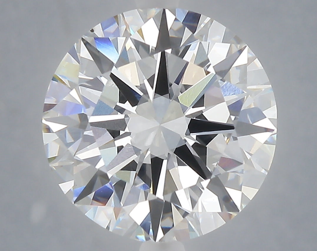6.00 Carat Round Shaped, Excellent Cut, E Color, VS2 Clarity, IGI Certified Lab Grown Diamond