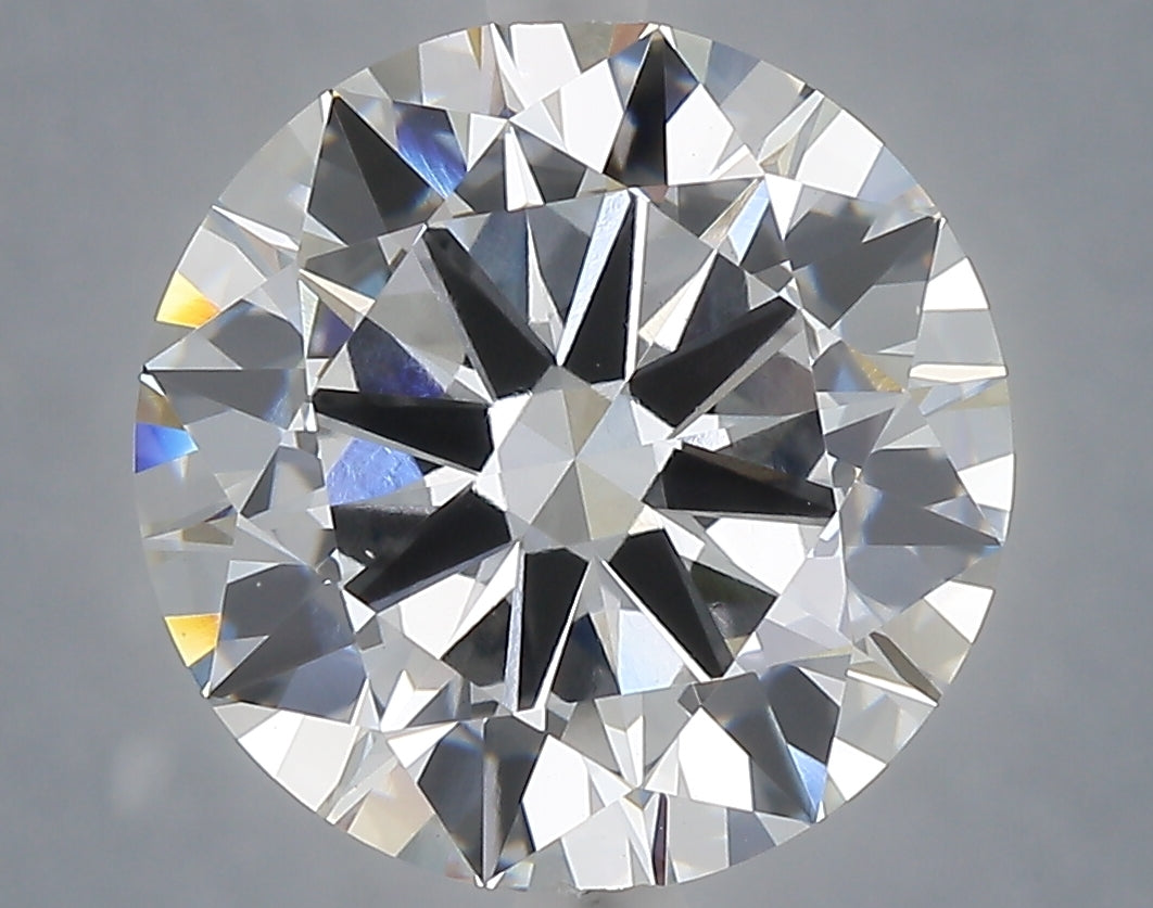 6.01 Carat Round Shaped, Excellent Cut, E Color, VS1 Clarity, IGI Certified Lab Grown Diamond