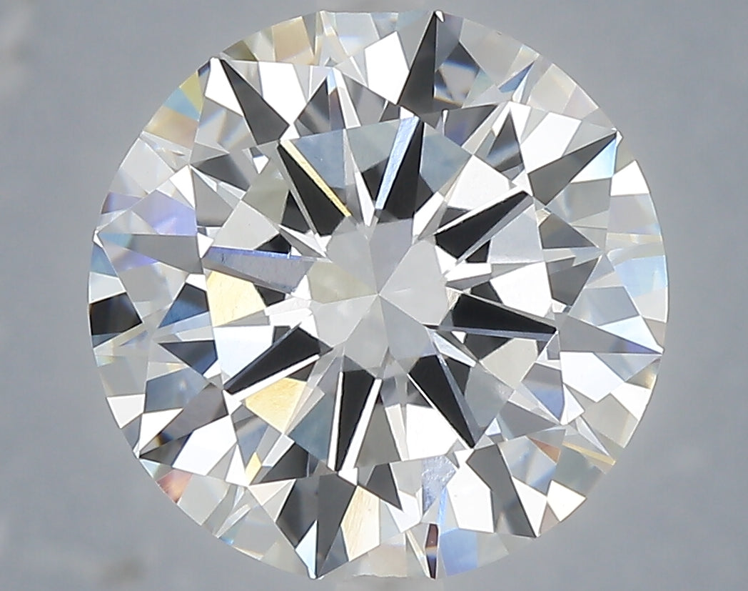 6.00 Carat Round Shaped, Excellent Cut, E Color, VS1 Clarity, IGI Certified Lab Grown Diamond