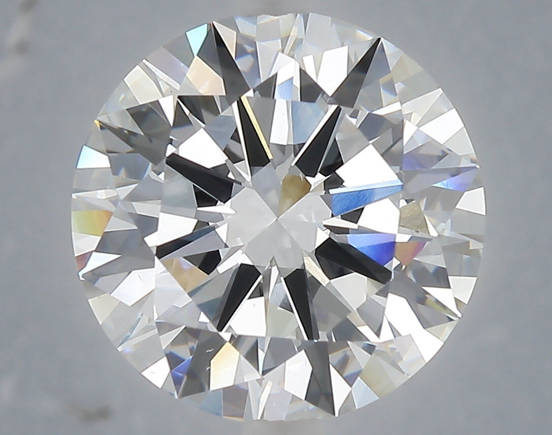 6.01 Carat Round Shaped, Excellent Cut, E Color, VS1 Clarity, IGI Certified Lab Grown Diamond