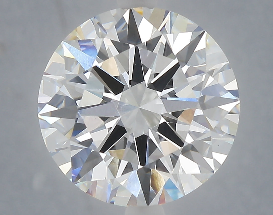 6.09 Carat Round Shaped, Excellent Cut, E Color, VS1 Clarity, IGI Certified Lab Grown Diamond