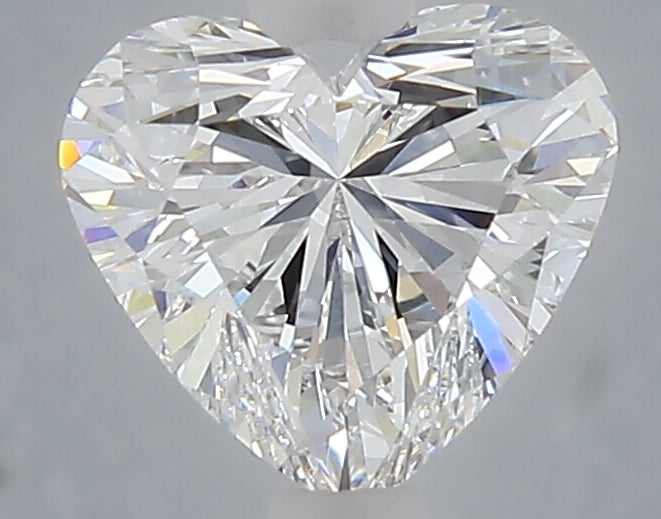 1.60 Carat Heart Shaped, Ideal Cut, D Color, VVS1 Clarity, IGI Certified Lab Grown Diamond