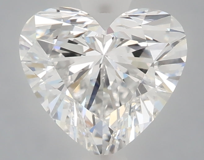 1.59 Carat Heart Shaped, Ideal Cut, D Color, VVS2 Clarity, IGI Certified Lab Grown Diamond