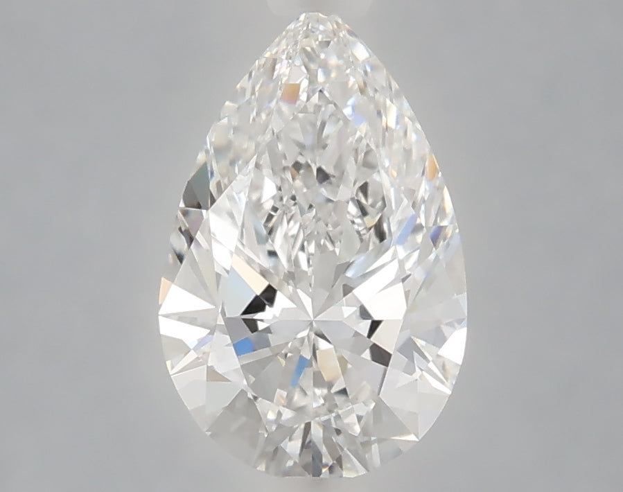 1.60 Carat Pear Shaped, Ideal Cut, D Color, VVS2 Clarity, IGI Certified Lab Grown Diamond