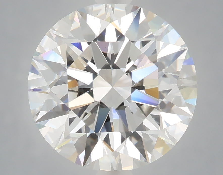 4.00 Carat Round Shaped, Excellent Cut, E Color, VS1 Clarity, IGI Certified Lab Grown Diamond