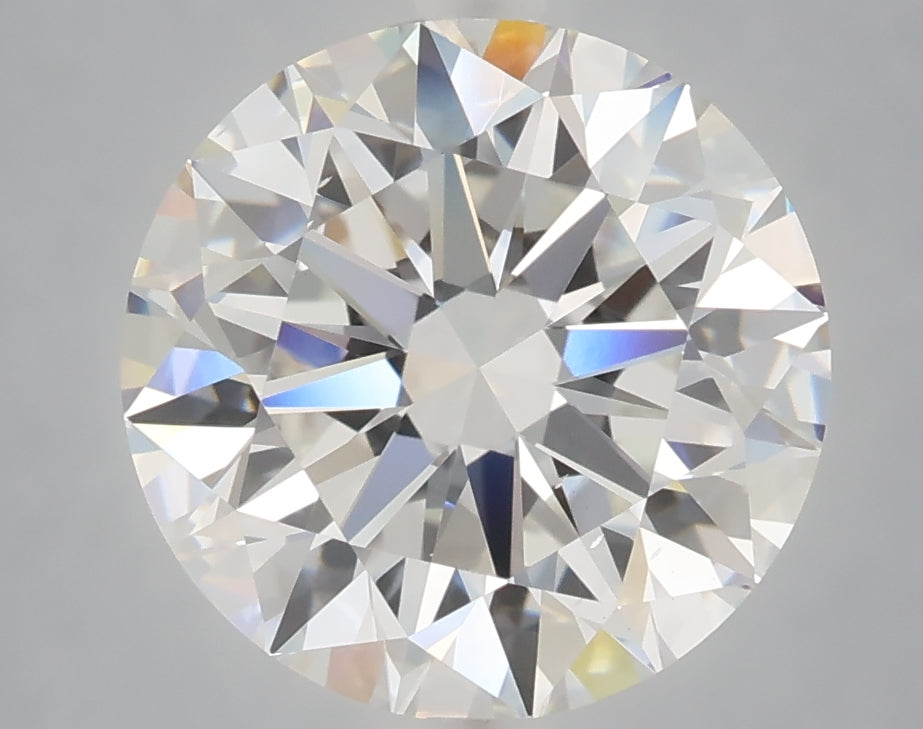 4.70 Carat Round Shaped, Excellent Cut, E Color, VS2 Clarity, IGI Certified Lab Grown Diamond
