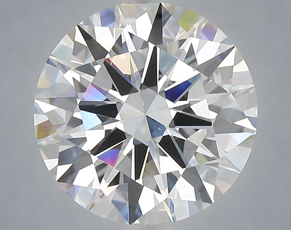 5.01 Carat Round Shaped, Excellent Cut, F Color, VS1 Clarity, IGI Certified Lab Grown Diamond