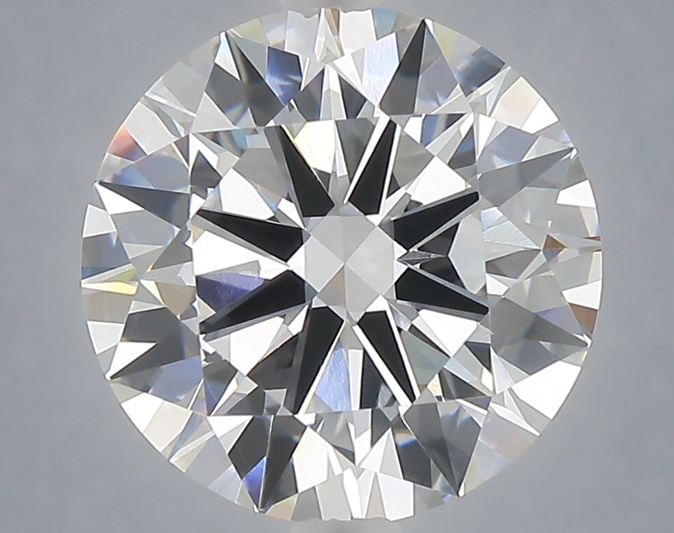 5.05 Carat Round Shaped, Excellent Cut, E Color, VVS2 Clarity, IGI Certified Lab Grown Diamond
