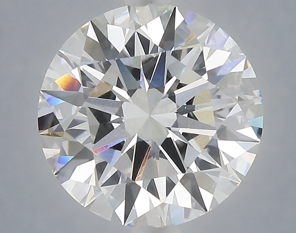 5.02 Carat Round Shaped, Ideal Cut, E Color, VS1 Clarity, IGI Certified Lab Grown Diamond
